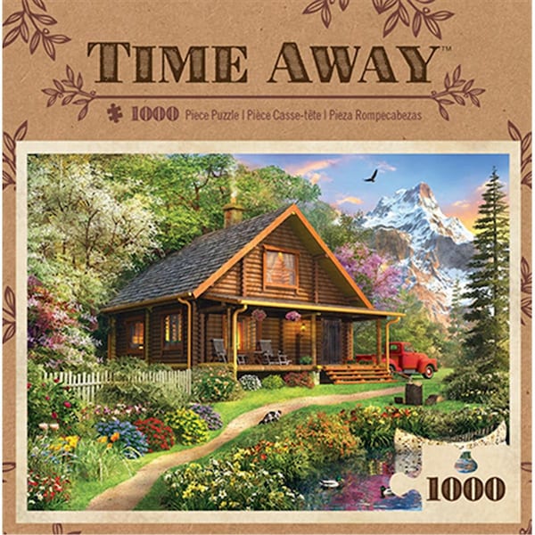 Masterpieces Masterpieces 71750 Mountain Retreat Time Away Puzzle; 1000 Pieces 71750 - main